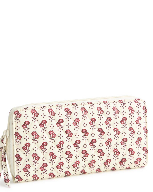 Vera Bradley Rachel Ditsy Continental Wallet Wallets in at Wrapsody