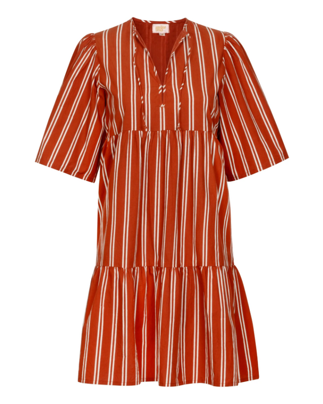 Bondi Hemingway Stripe Dress Dresses in  at Wrapsody