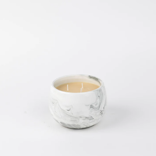 Sweet Grace 20.8oz Marble Candle Candles in  at Wrapsody