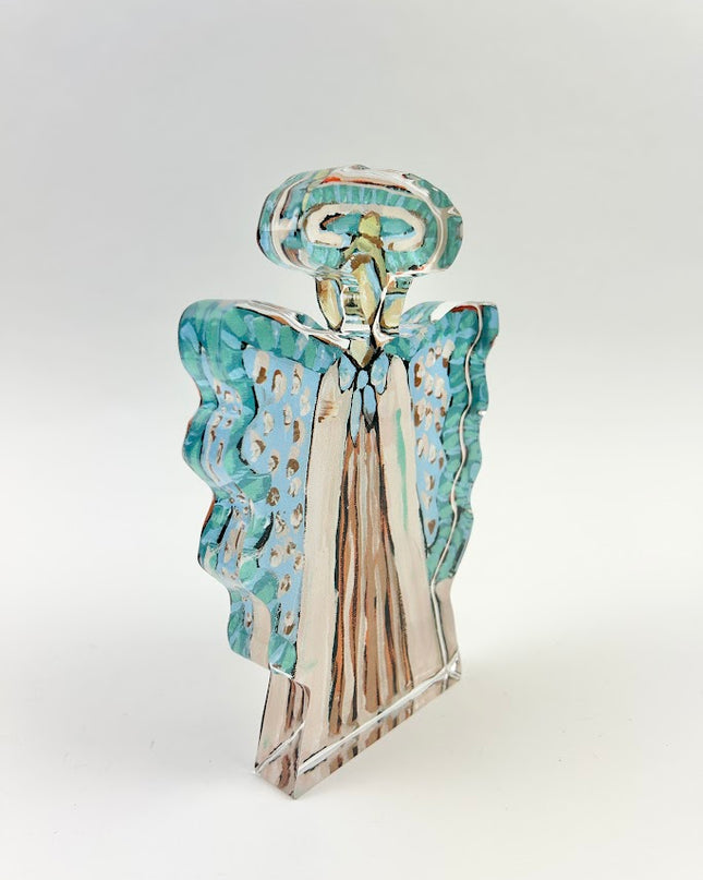 Heavenly Angel Blonde Acrylic Block Home Decor in  at Wrapsody