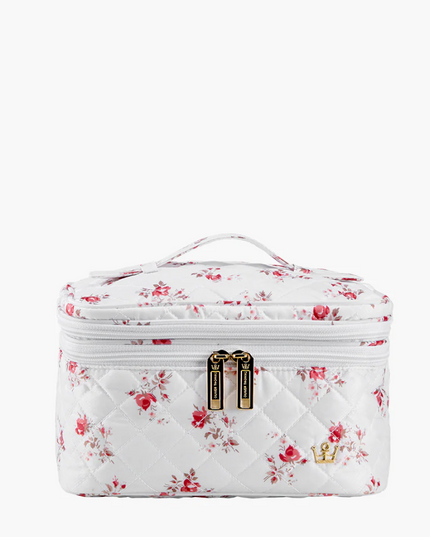 Oliver Thomas Not a Trainwreck Case White Rose Print Travel Accessories in at Wrapsody