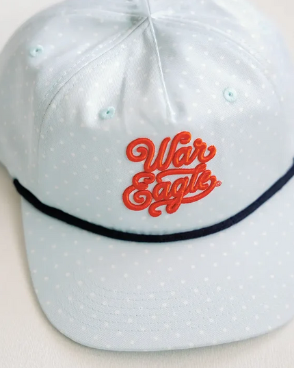 Auburn Polka Dot Hat