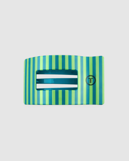 Teleties Cabana Cutie Rectangle Flat Clip Small Hair Accessories in at Wrapsody