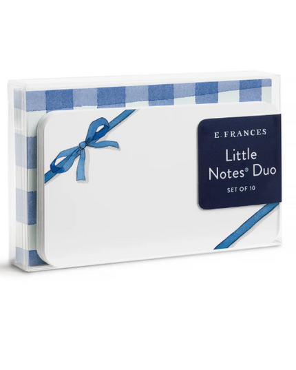 Little Duo Set Blue Bow