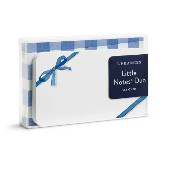 Little Duo Set Blue Bow