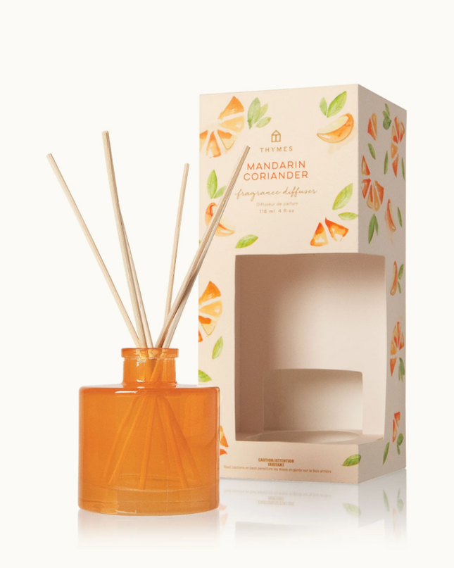 Thymes Petite Diffuser - Multiple Scents Scents in Mandarin Coriander at Wrapsody