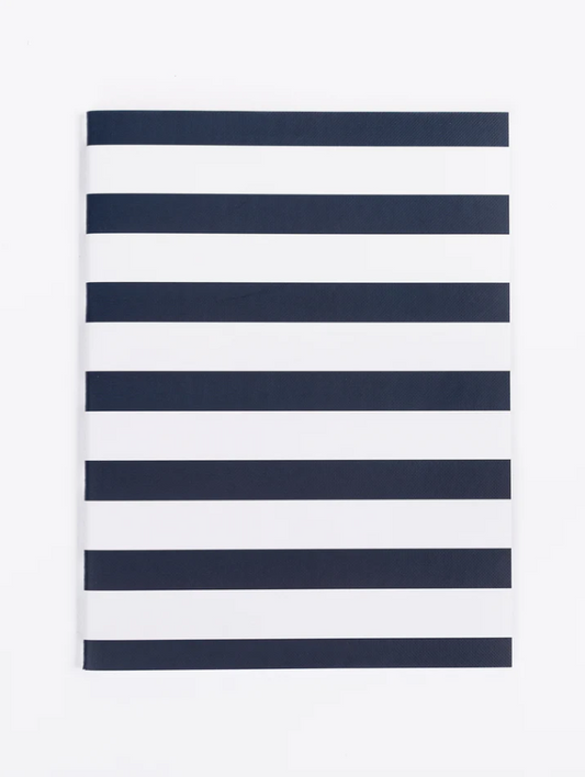Notebook Marina Navy Large Paper in  at Wrapsody