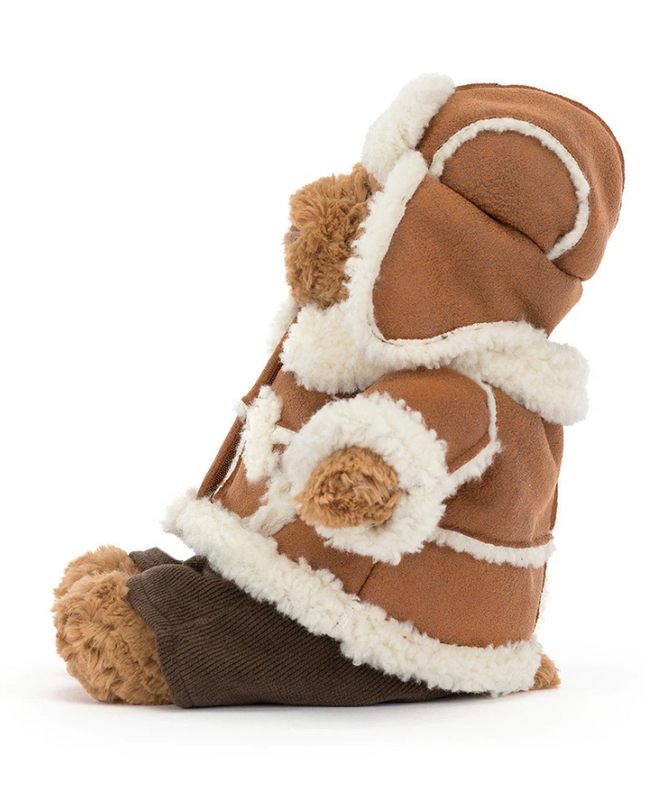 Jellycat Bartholomew Bear Alpine Outfit Soft Toys in at Wrapsody