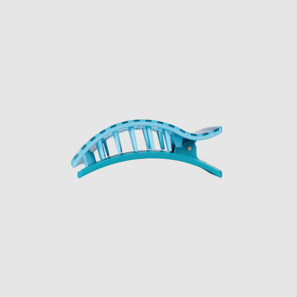 Teleties Splash Zone Rectangle Flat Clip Small Hair Accessories in at Wrapsody