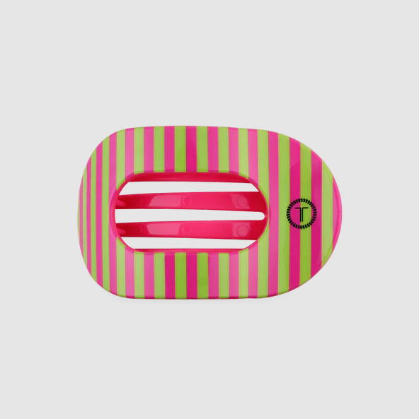 Teleties Summer Crush Round Flat Clip Medium Hair Accessories in at Wrapsody