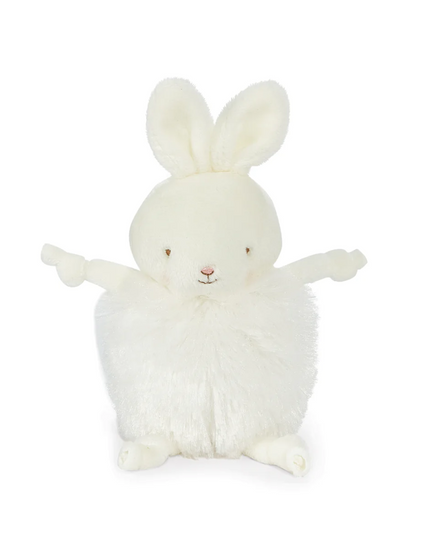 Bunny Roly Poly White Soft Toys in  at Wrapsody