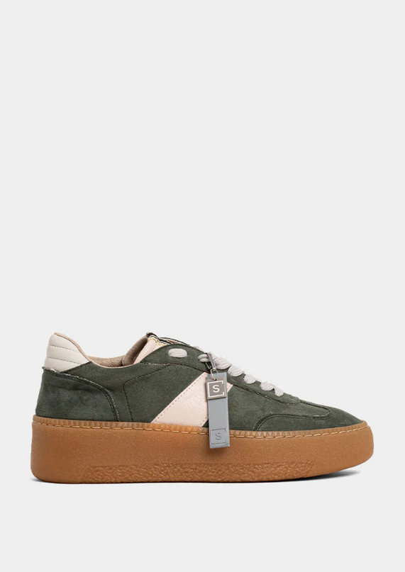 Stacey Suede Sage Sneakers Shoes in 6 at Wrapsody