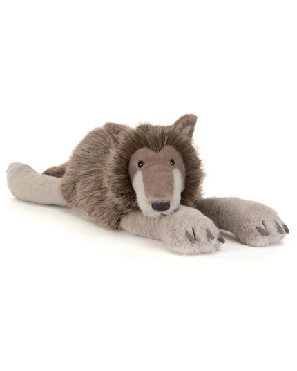 Jellycat Ulrich Wolf Soft Toys in at Wrapsody