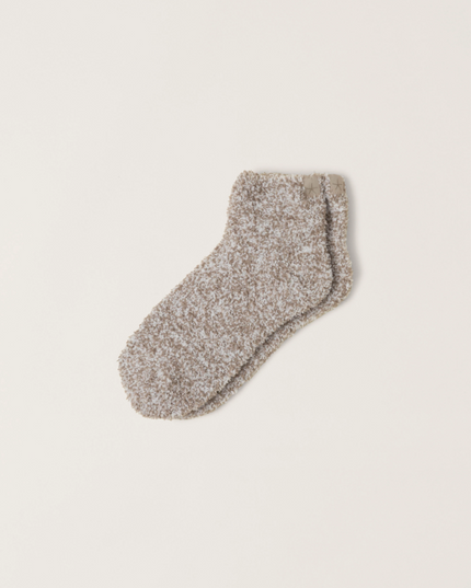 Barefoot Dreams Tennis Socks - Heathered Nickel Loungewear in  at Wrapsody