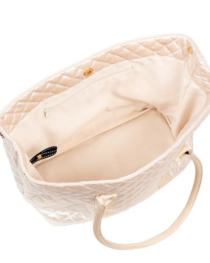 Scout Miss Manors Quilted Champagne Totes in at Wrapsody