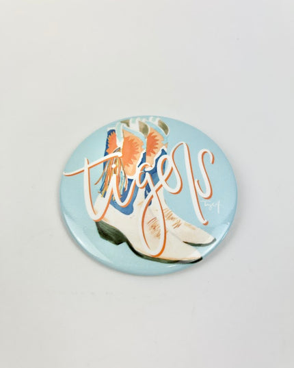 Tiger Boots Button Fun & Games in  at Wrapsody