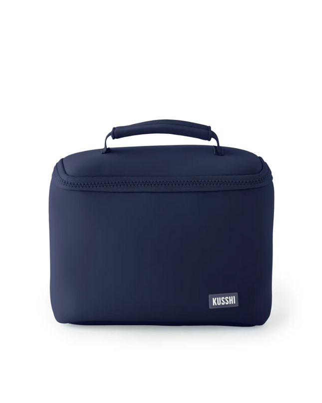 Neoprene Small Train Case Navy