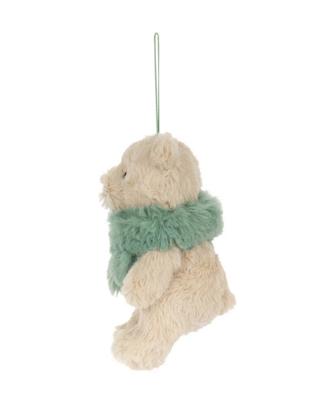 Jellycat Bartholomew Bear Jr Winter Warmer Decoration Soft Toys in at Wrapsody