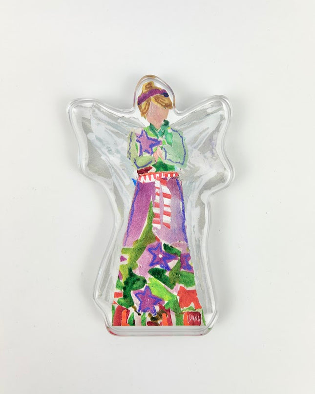 Angel of Peace Acrylic Block Home Decor in  at Wrapsody