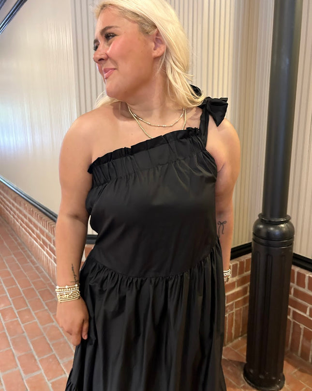 A Black Tie Affair Maxi Dress Dresses in  at Wrapsody