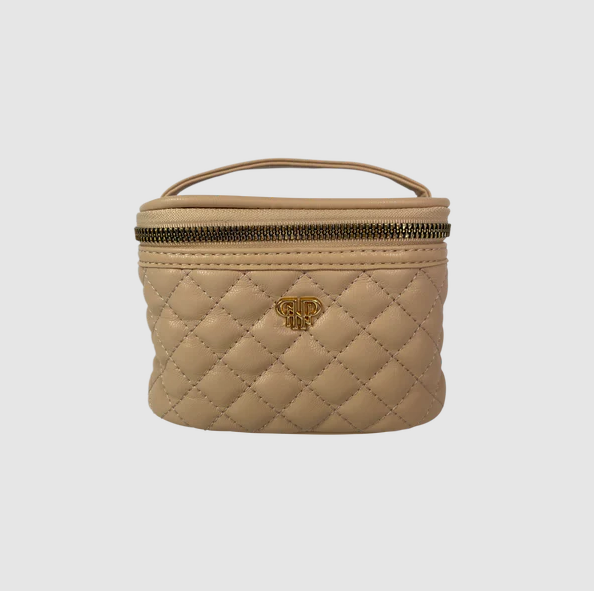 Getaway Jewelry Case Cosmetic Bags in Nude at Wrapsody