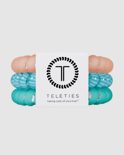 Teleties Splash Zone Large Hair Ties Hair Accessories in at Wrapsody