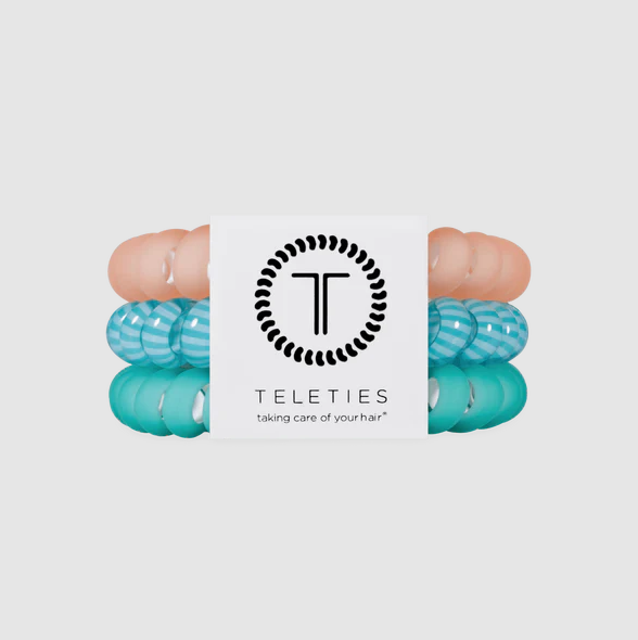 Teleties Splash Zone Large Hair Ties Hair Accessories in at Wrapsody