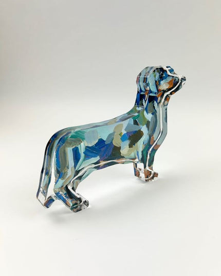 Dachshund Acrylic Block Home Decor in at Wrapsody