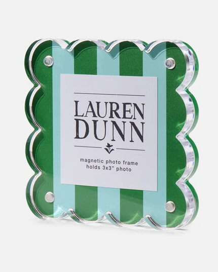 Acrylic Scalloped Frame Tidepool Picture Frames in at Wrapsody