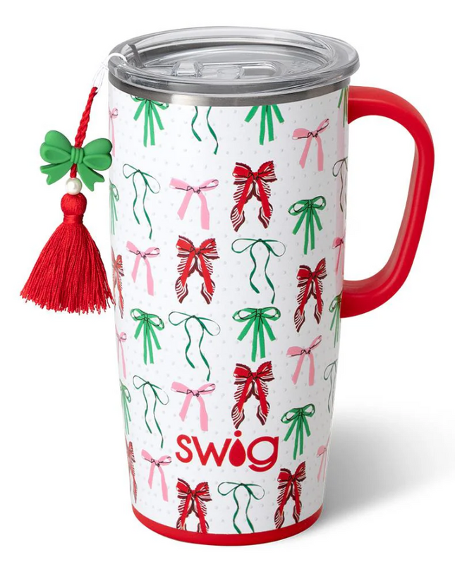 Swig 22oz Travel Mug Ribbons&Bows