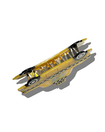 Solar Eclipse Yellow Taxi Cab Hair Clip
