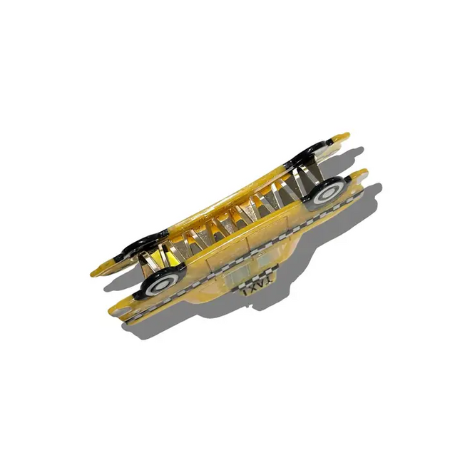 Solar Eclipse Yellow Taxi Cab Hair Clip Hair Accessories in at Wrapsody