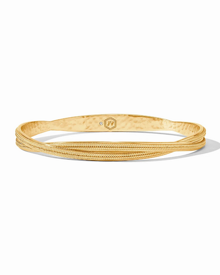 Julie Vos Cheval Twist Bangle - Large Bracelets in  at Wrapsody