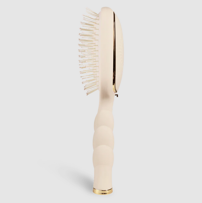 Teleties Medium Hair Detangler Tan Hairbrush Hair Accessories in at Wrapsody