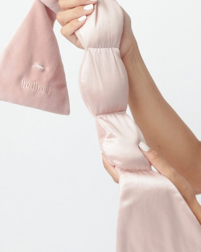 Nodpod Weighted Sleep Mask Silk Petal Hair Accessories in at Wrapsody