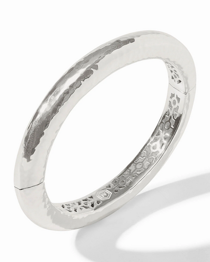 JV Catalina Hinge Bangle Silver Bracelets in at Wrapsody