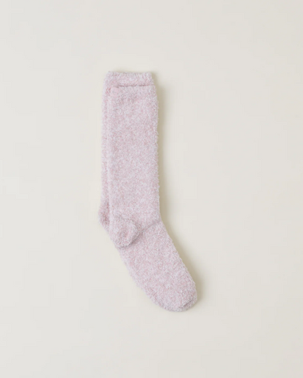 Barefoot Dreams Socks - Heathered Dusty Rose Loungewear in  at Wrapsody