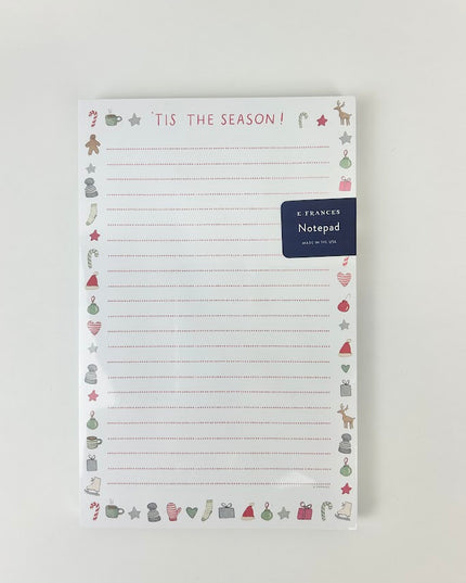 Merry Motif Notepad Paper in at Wrapsody