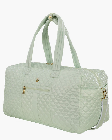 Oliver Thomas 24/7 Weekender Duffle Soft Mint Luggage in at Wrapsody