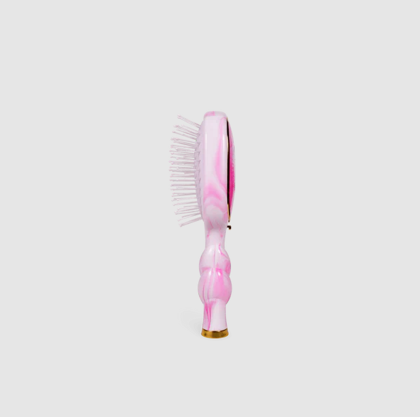 Teleties Medium Hair Detangler Pinch Me Mini Brush
