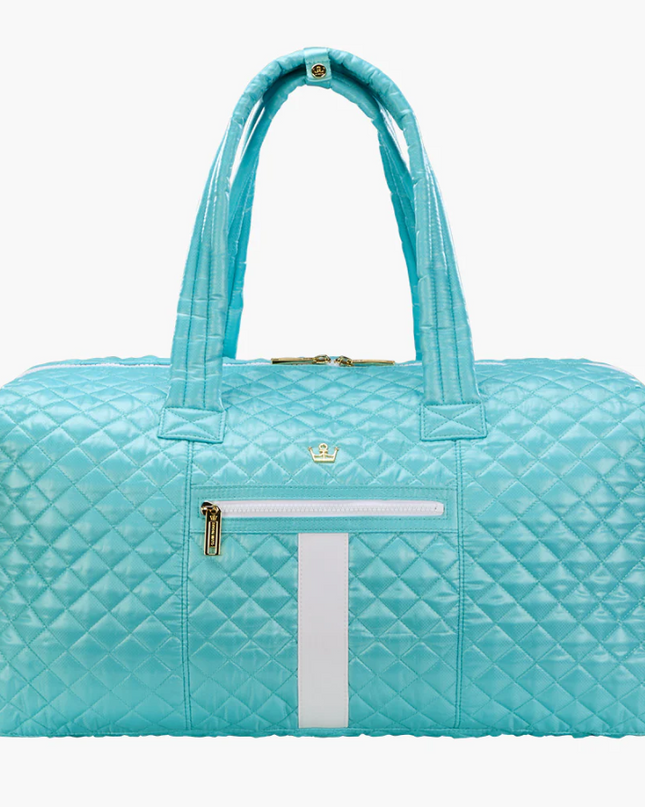 Oliver Thomas 24/7 Weekender Duffle Ocean Blue/White Stripe – Wrapsody