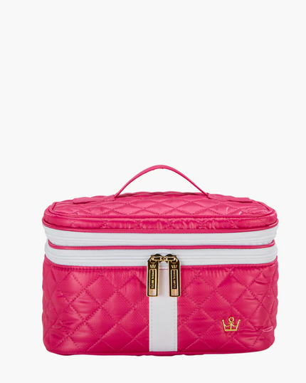 Oliver Thomas Not a Trainwreck Case Bright Rose Pink/White Stripe