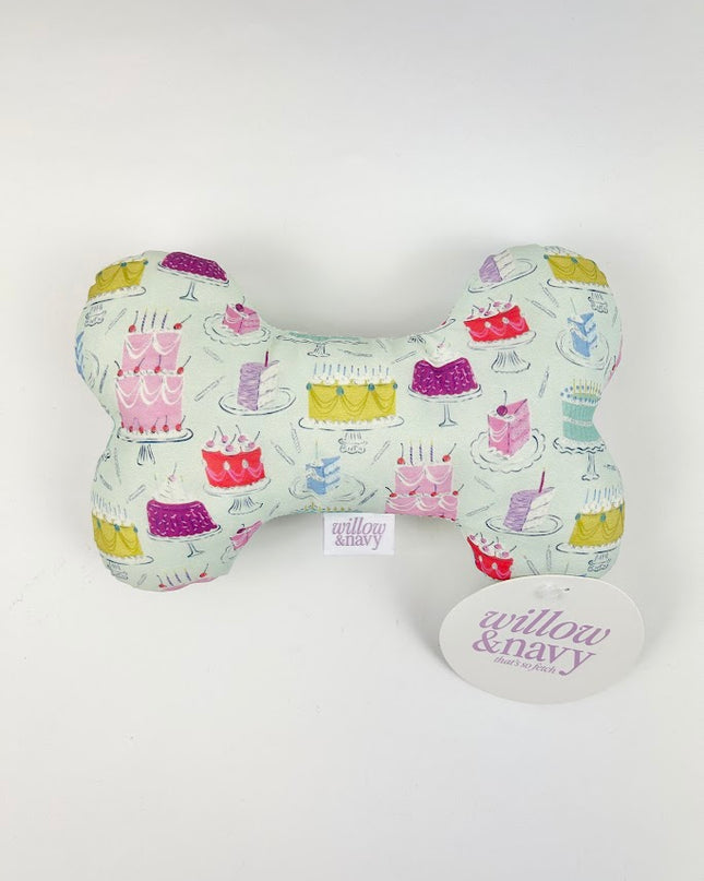 Eat Cake 9" Dog Toy Pet in  at Wrapsody