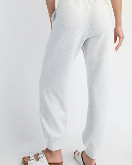 Modal Light Grey Jogger Pants