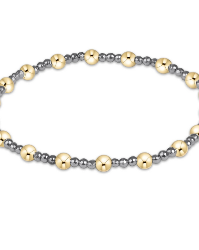 Enewton Sincerity 2mm Bracelet Faceted Silver Hematite Bracelets in at Wrapsody