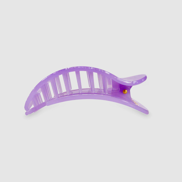 Teleties Lavender Mist Round Flat Clip Medium Hair Accessories in at Wrapsody