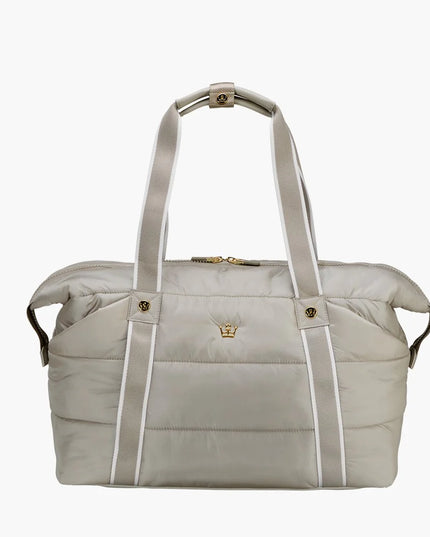 Oliver Thomas Super Traveler Tote/Backpack Dark Grey Taupe Totes in at Wrapsody