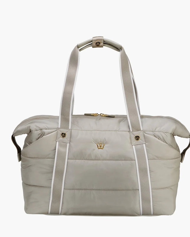 Oliver Thomas Super Traveler Tote/Backpack Dark Grey Taupe Totes in at Wrapsody