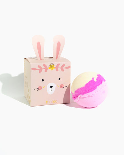 Musee Boxed Bath Balm Bath & Body in Pink Bunny at Wrapsody