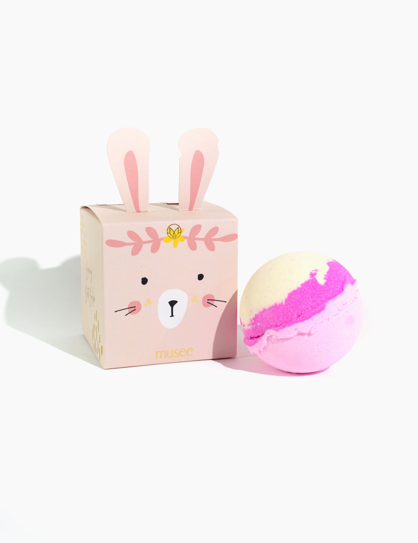 Musee Boxed Bath Balm Bath & Body in Pink Bunny at Wrapsody